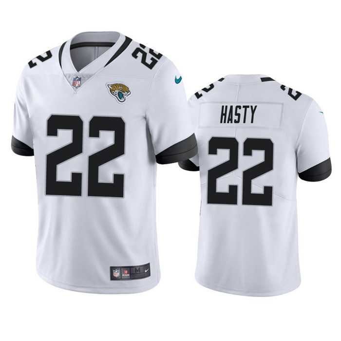 Men & Women & Youth Jacksonville Jaguars #22 JaMycal Hasty White Vapor Untouchable Limited Stitched Jersey